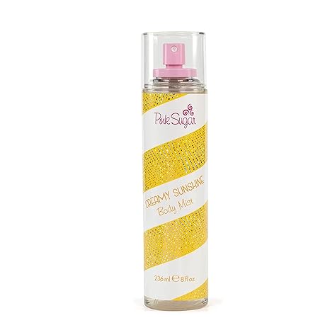 BODY MIST AQUOLINA PINK SUGAR SUNSHINE WOMEN 8.0 OZ
