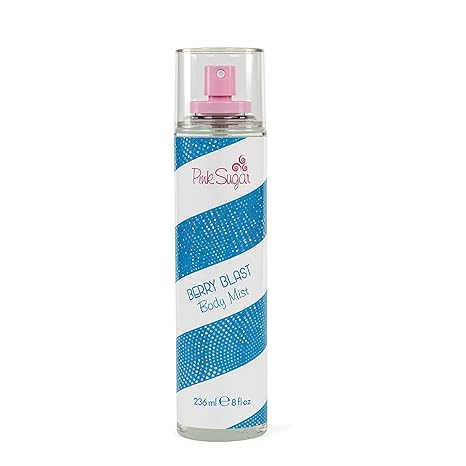BODY MIST AQUOLINA PINK SUGAR BERRY WOMEN 8.0 OZ